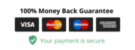 Accepted payment methods: Visa, MasterCard, Maestro, American Express