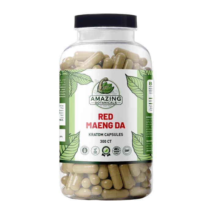 red maeng da kratom capsules