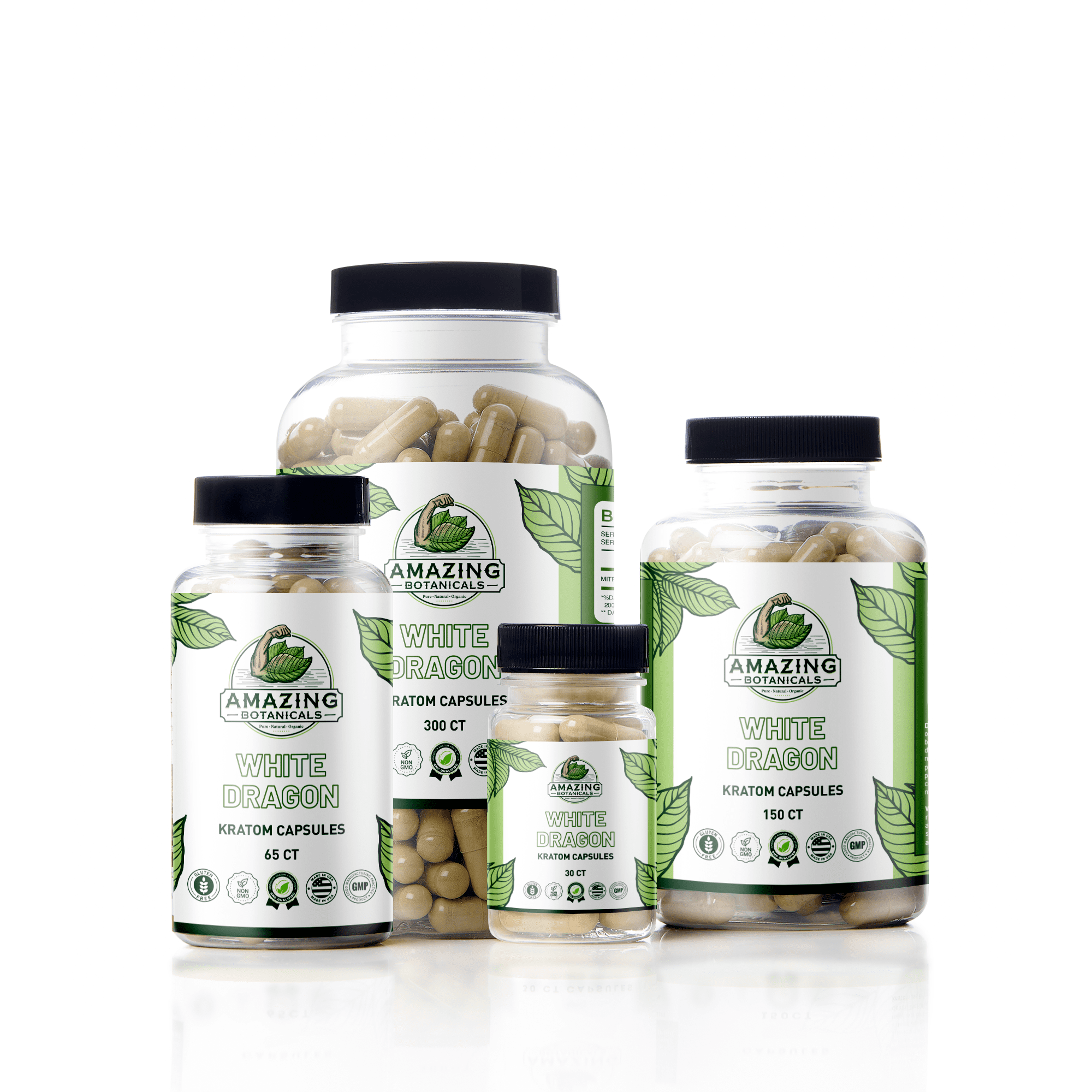 White Dragon Kratom Capsules thumbnail 6