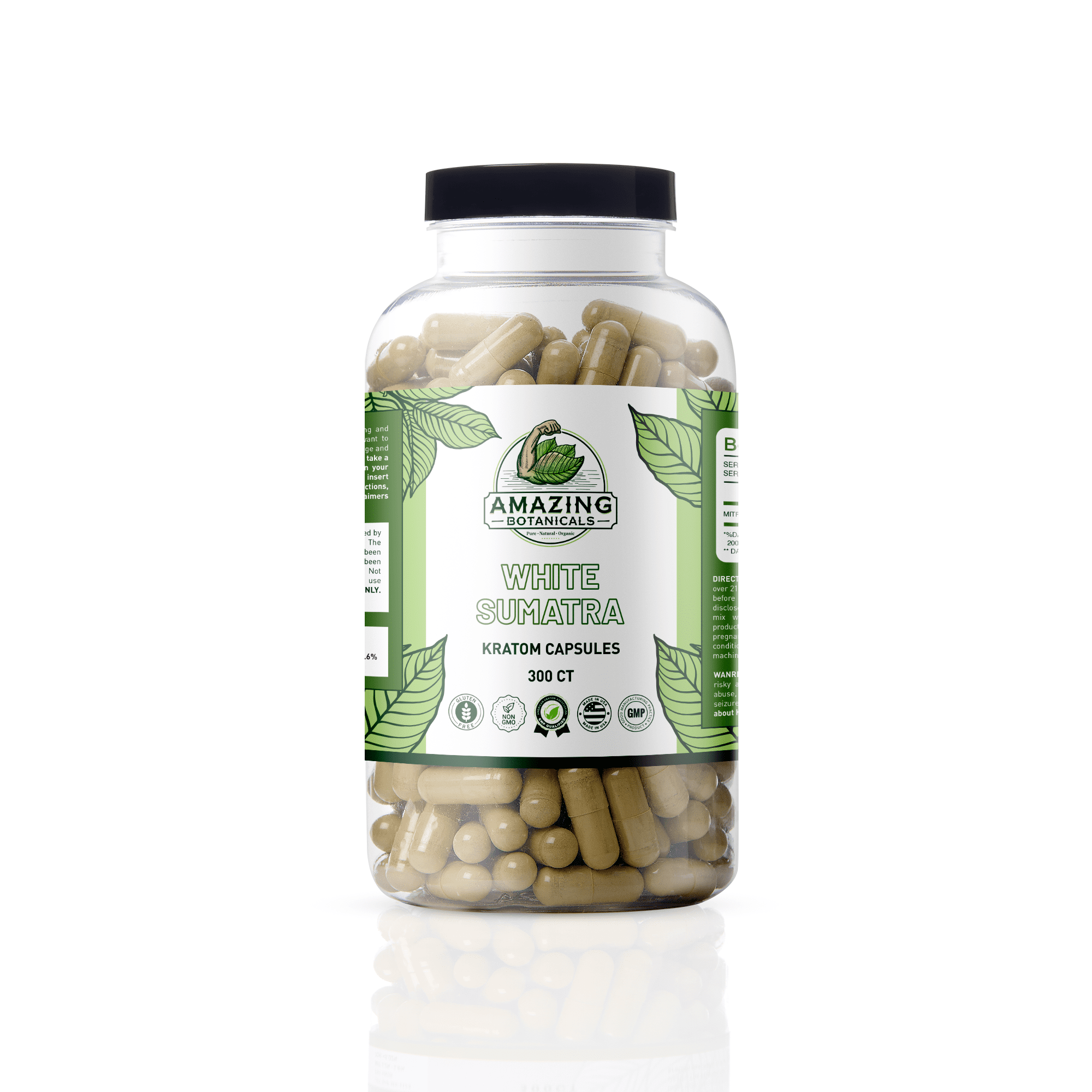 White Sumatra Kratom Capsules