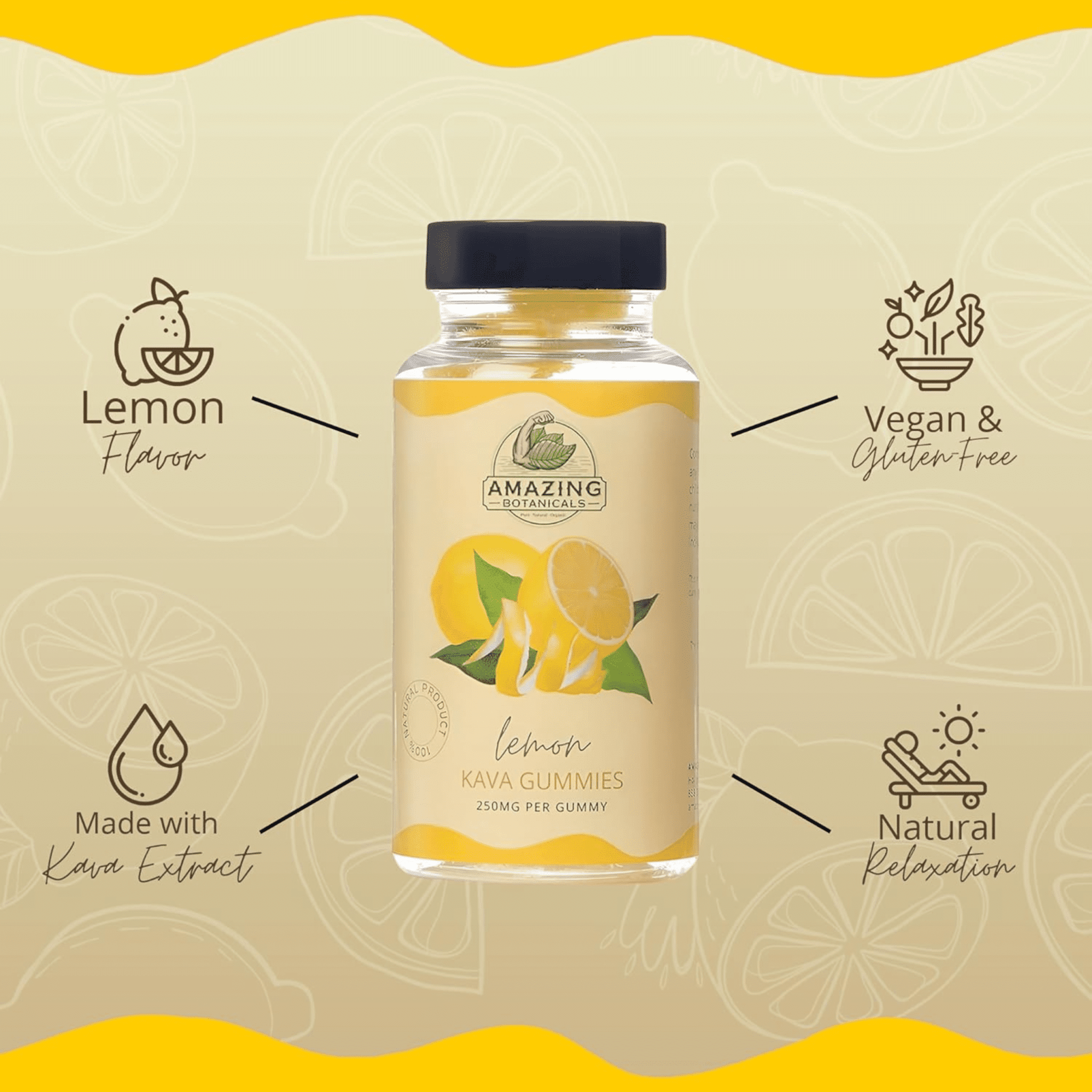 Lemon Kava Gummies 30ct thumbnail 5