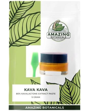 Amazing Botanicals Kava 80% Kavalactone Extract Paste 5 gram pouch
