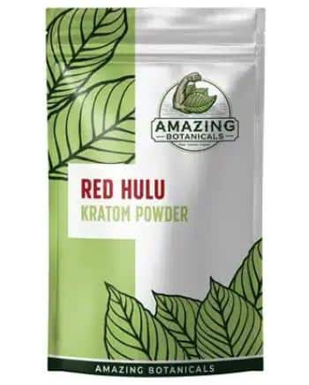 Red Hulu Kratom Powder bag