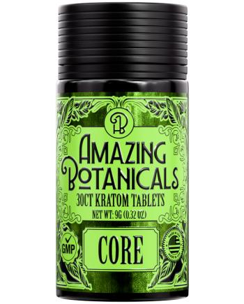CORE Kratom Extract Tablets - 25mg Mitragynine