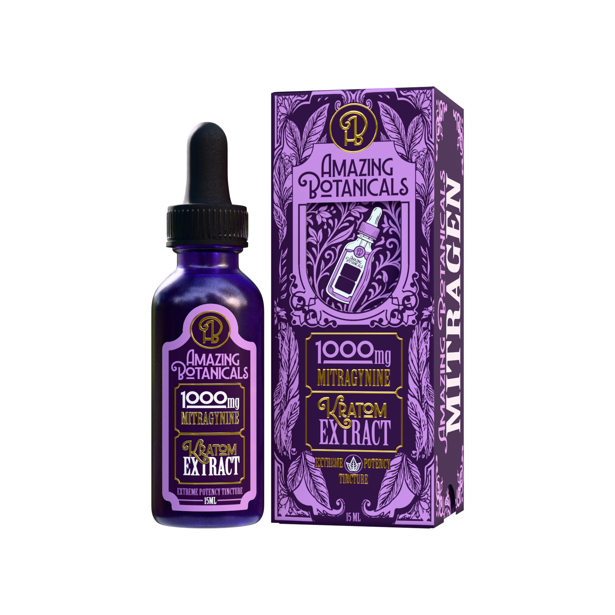 Mitragen 1000 – Maximum-Potency Kratom Extract (15 mL)