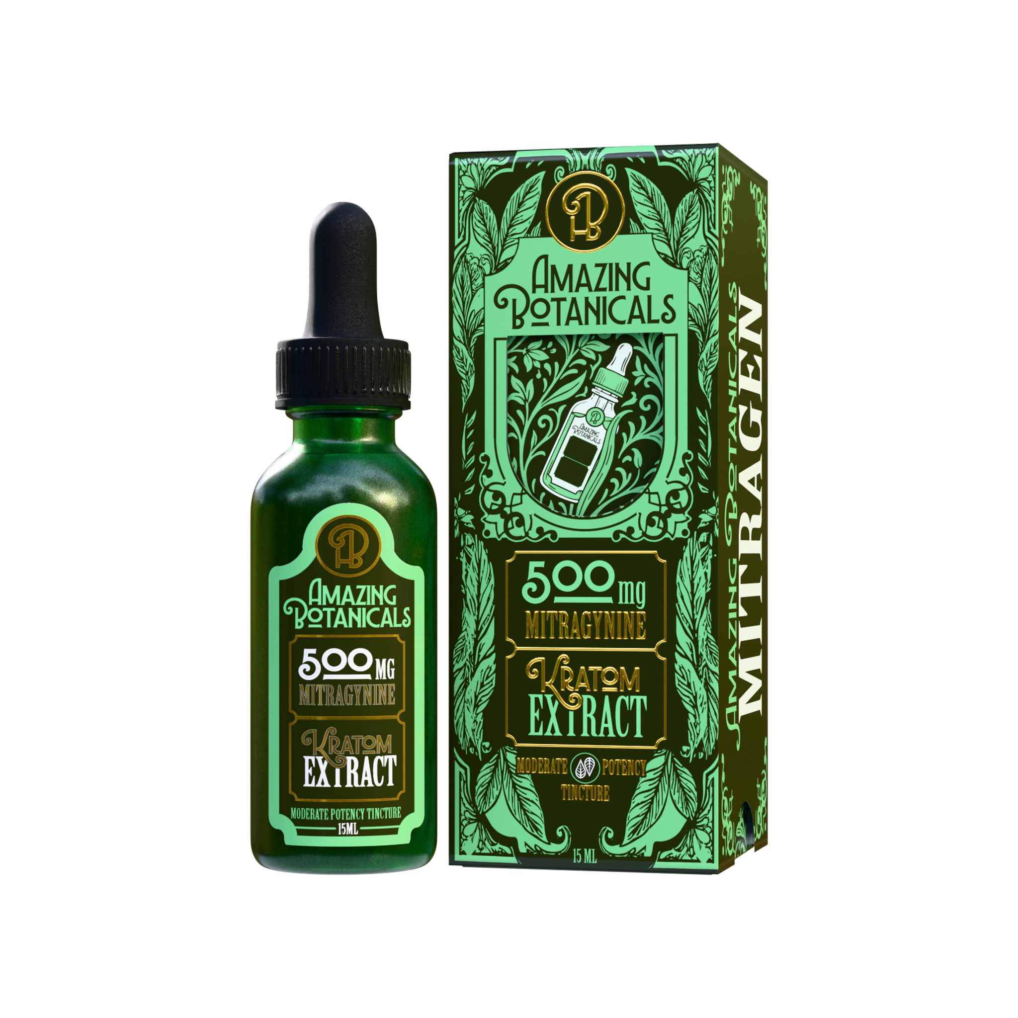 Mitragen 500 – High-Potency Kratom Extract (15 mL)